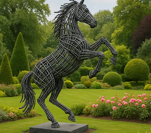 Discover high-quality garden statues and sculpture by Mass Sculpture