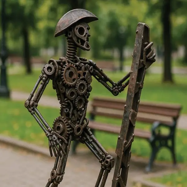 Scrap art - mass sculpture