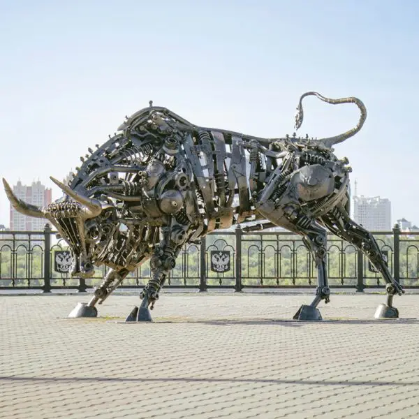 Scrap art - mass sculpture